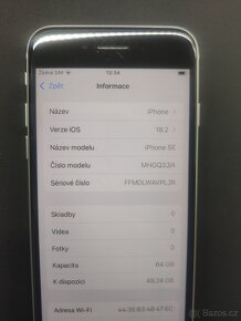 Apple iPhone SE 2. gen. 64 GB, bílý - 3