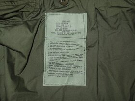 Originál US Army parka M-65 Large / Short NOVÁ - 3