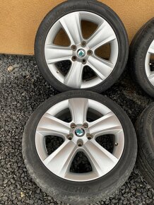 Alu 5x112 r17 s letním obutím 225/45 r17 - 3