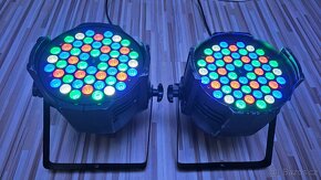 LED PAR svetlá 54 x 3 W RGBW / Bezdrôtové WI-FI - 3