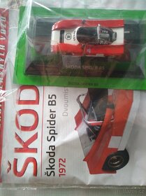 ŠKODA SPIDER B5 - unikatni zavodni model 1:43. - 3