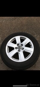 17" Alu kola Audi 5x112  – ZIMNÍ – ORIGINÁL - 3