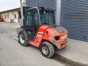 použitý terénní vysokozdvižný vozík Manitou 2,5t, 4X4 - 3