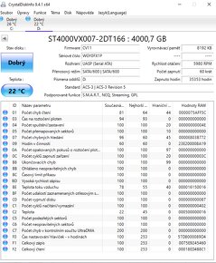 HDD Seagate SkyHawk 4TB - SATA III - 3