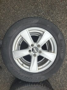 Prodám 4x AL disky + zimní pneu 215/65 R17 - 3