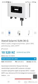 Měnič napětí Xtend Solarmi Sun-3k-G - 3