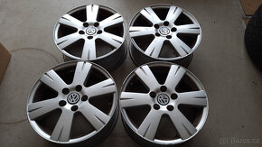 Orig. ALU disky 16" 5x112 ET48 Touran II., Caddy IV. - 3