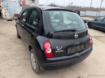 Náhradní díly - Nissan Micra 1.2i 48kW r.v. 2007 - 3