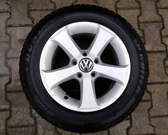 Alu kola originál Volkswagen Golf, Touran, Caddy 5x112 R15 - 3