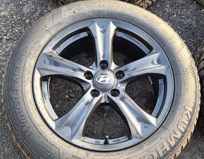 Zimní alu Hyundai Tucson 5x114,3 Kumho 215/60R17, 7,5mm - 3