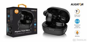 Bluetooth sluchátka ALIGATOR PODS PRO 2 nová + záruka - 3