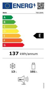 Lednička BEKO TSE1284N - 3