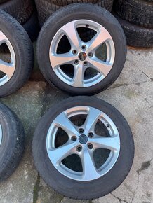 Alu kola 5x108 včetně letních pneu 205/55R16 - 3