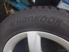 Zimní sada alu kol na Audi A4  225/55/16 Hankook - 3