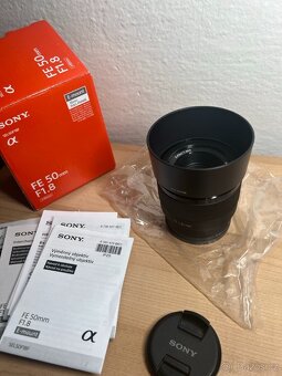 Sony 50 1.8 FE portrétní objektiv - 3