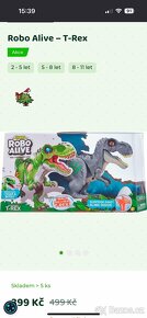 3x robo alive dinosaurus - 3