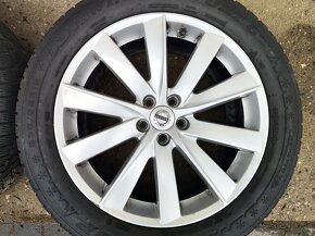 19"zimní alu sada 5x108 origo Volvo XC90 235/55 Dunlop TPMS - 3