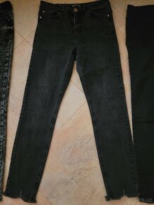 dívčí jeansy skinny vel.38 - 3