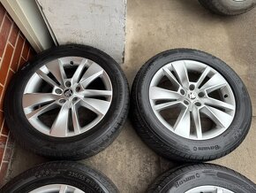 Alu 18" 5x112, orig. škoda Triton KodiaQ, Zimní 75% - 3