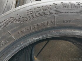 195/55 R15 Dunlop letní - 3