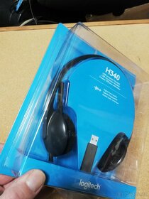 Nová sluchátka Logitech USB Headset H340 - 3