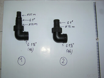 Přípojky k ponorným čerpadlům - 3