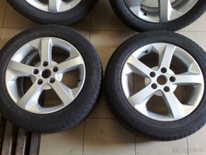 alu kola 5x112 r16 škoda-pneu 205/55/16 - 3