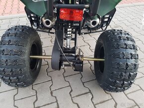 Dětská čtyřtaktní čtyřkolka ATV Warrior125ccm zel - 3