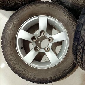 15" ALU kola – 5x139,7 – SUZUKI Jimny (DAIHATSU)  Disky: Ele - 3