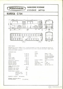 Prospekty - Autobusy Karosa 3 - 3