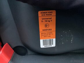 Britax Römer King 9-18 kg - 3