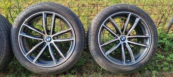 Alu kola BMW 5x112 9x18 ET44 8x18 ET30 dvourozměr Pirelli - 3