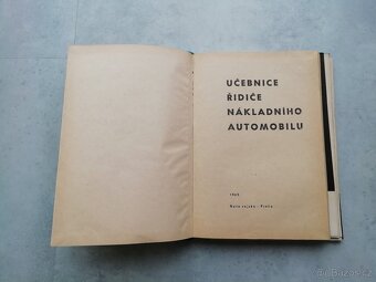 Učebnice řidiče nákladního automobilu - 1965 -doprava v ceně - 3