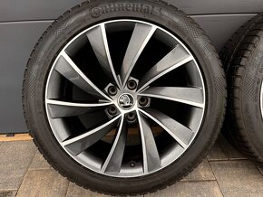 Zimní originál sada Škoda Superb pneu 235/45 r18 Continental - 3