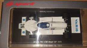 F1 Arrows FA1 #36 Riccardo Patrese 1978 Brazil GP Spark 1:43 - 3