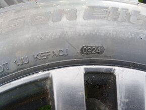 ALU disky Nissan M5x14,3 R17" ET40 Nové zimní pneu 215/60/17 - 3