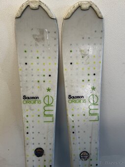 Lyže Salomon Origins Lime 151 cm R10,9 - 3