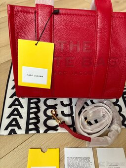 MARC JACOBS TOTE RED BAG original - 3