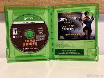 TOMB RAIDER REMASTERED I-III XBOX ONE SERIES X - 3