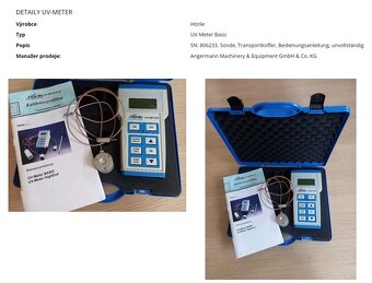 Měřící přístroj  Hönle UV-Meter Basic UV-Meter - 3