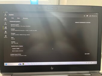 HP Zbook 15 G6 i7-9850H 16GB RAM 512SSD NVidia T2000 - 3