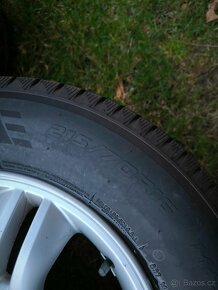 215/70 R16 Zimní 90% včetně ALU - 3