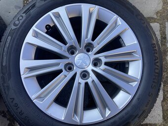 Alu kola PEUGEOT 308 16" 5x108 letní BARUM 205/55R16 95% - 3