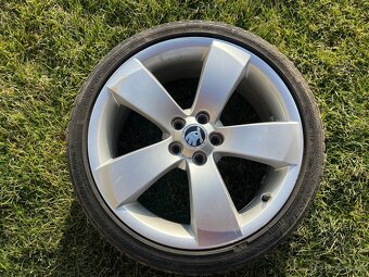 Originální alu kola Škoda R17 5x100 - 3