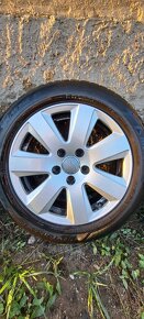 Alu kola audi/škoda atd 205/55 r16 5×112 - 3