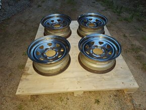 Mangels 7jj x 16" 6x139,7 off road chromová kola - 3