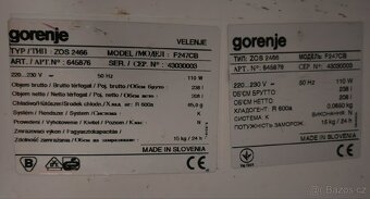 Mrazák Gorenje ZOS 2466 - 3