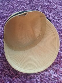Letní klobouček kšiltovka s mašlí - 3