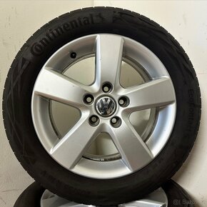 VW TOURAN/GOLF 5x112 R16 ET50+LETNÍ 205/55R16 6/5,5mm - 3