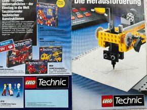 Lego Technic katalogy a plakát od roku 1990 - 3